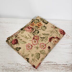 Laura Ashley  Floral Window Valance Curtain  86" X 17.5"  cottagecore cottage